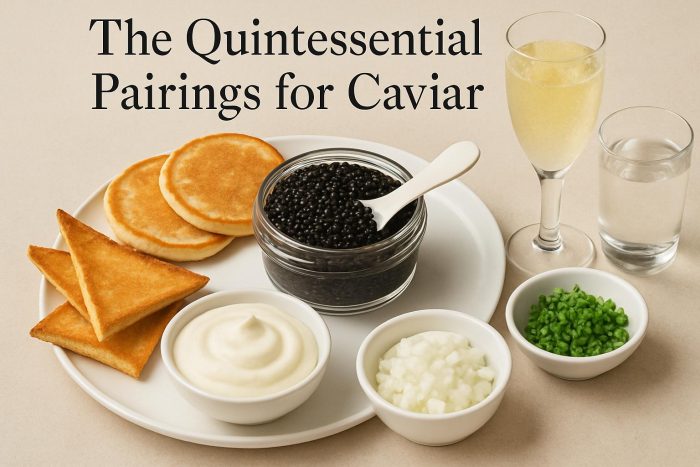 The Best Accompaniments for Caviar