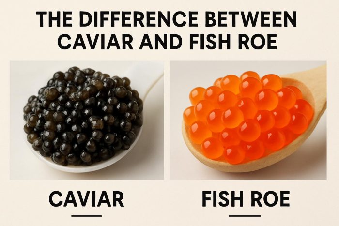 The Difference Between Caviar and Fish Roe