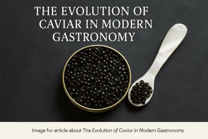 The Evolution of Caviar in Modern Gastronomy