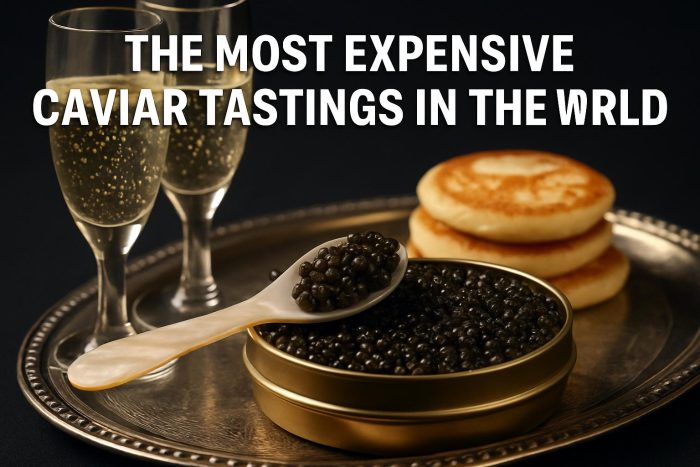 The Most Expensive Caviar Tastings in the World