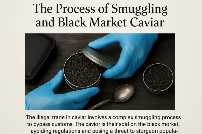 The Process of Smuggling and Black Market Caviar