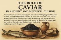 The Role of Caviar in Ancient and Medieval Cuisine